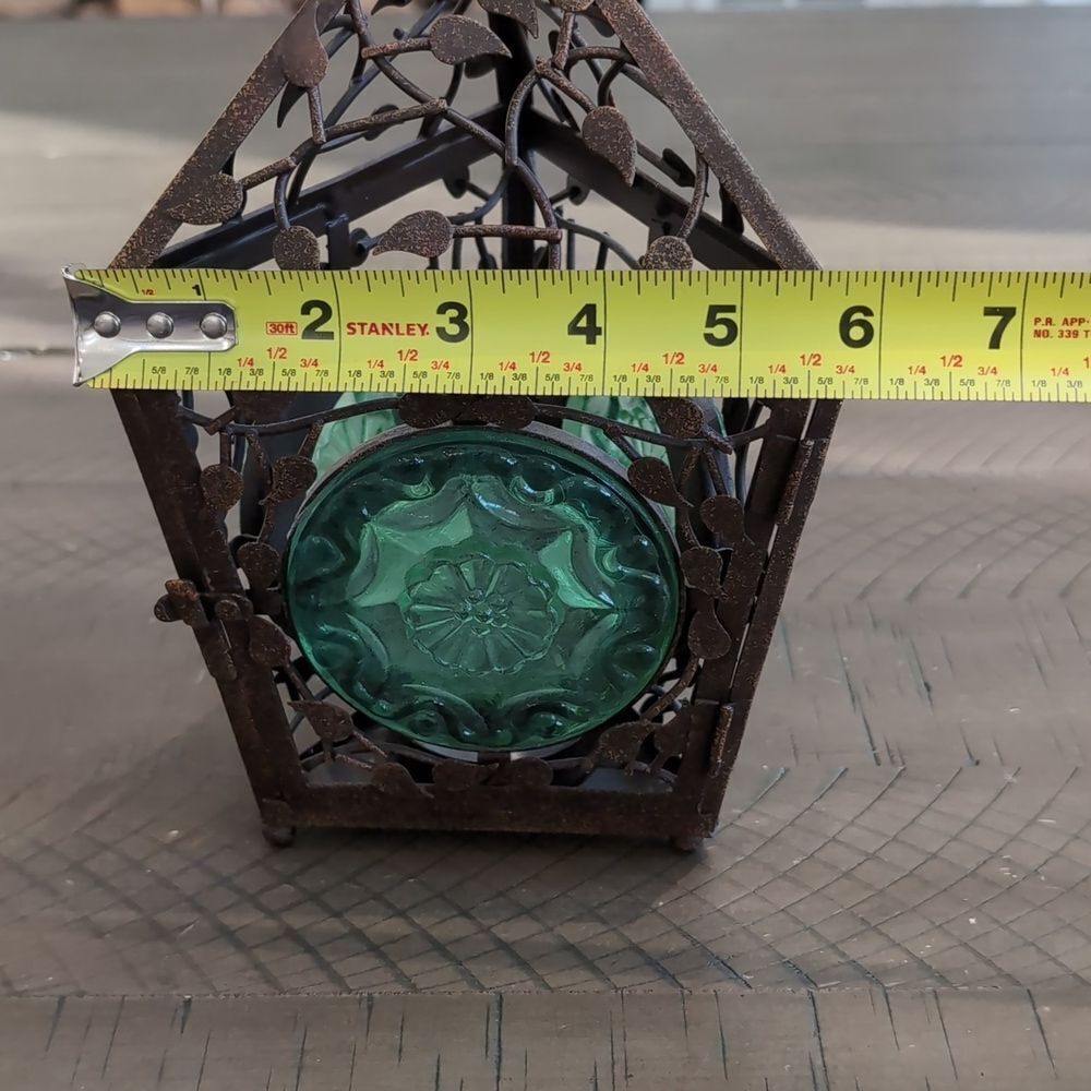 Vintage 1990’s PartyLite Retired La Rosetta Hanging Lantern - Picture 7 of 7